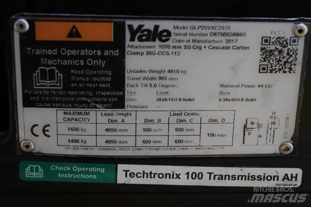 Yale GLP25VX Empilhadores a gás