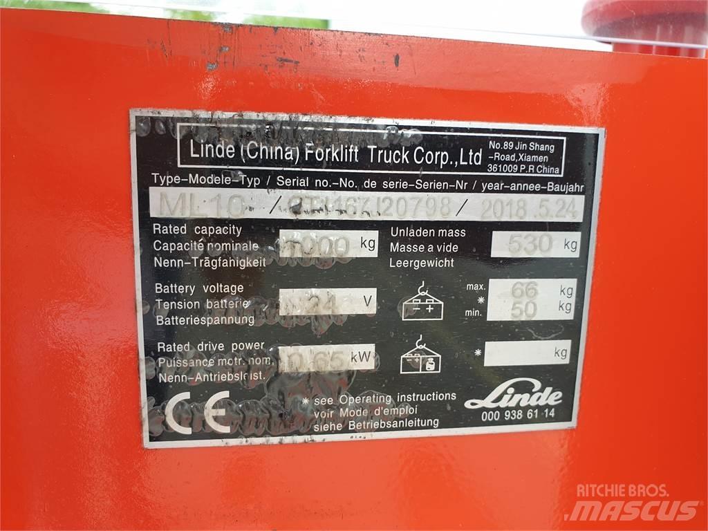 Linde #N/A Empilhador para operador externo