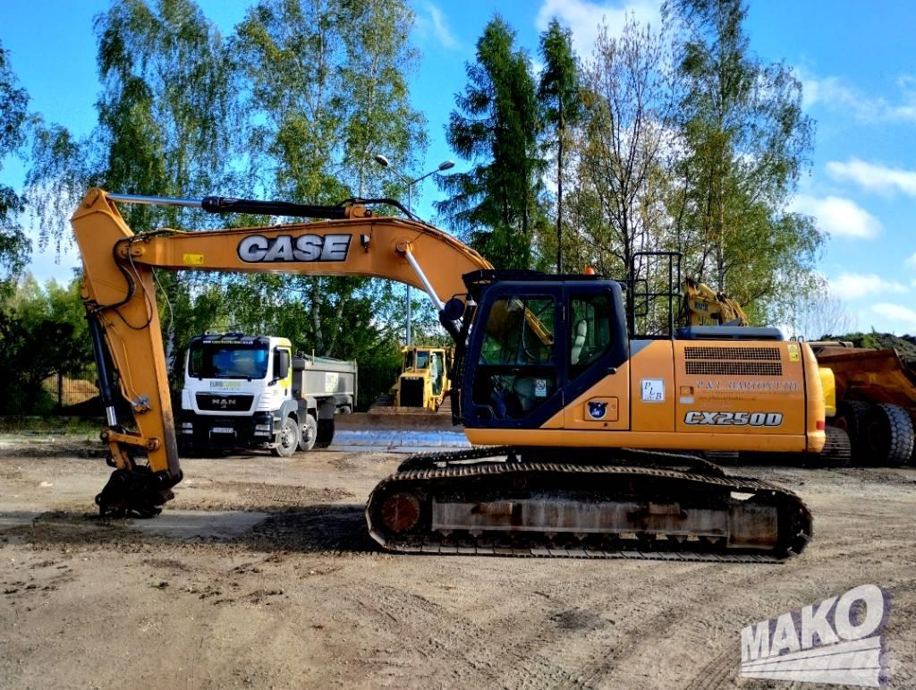 CASE CX 250 D Escavadoras de rastos