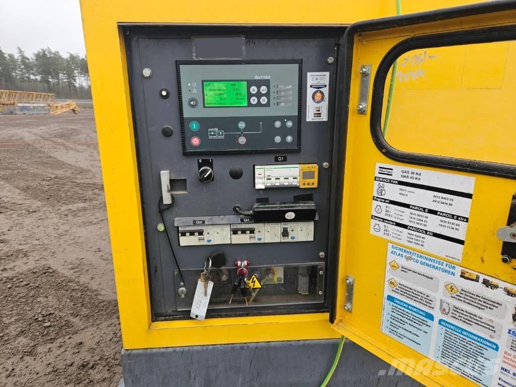 Atlas Copco QAS 40 Geradores Diesel