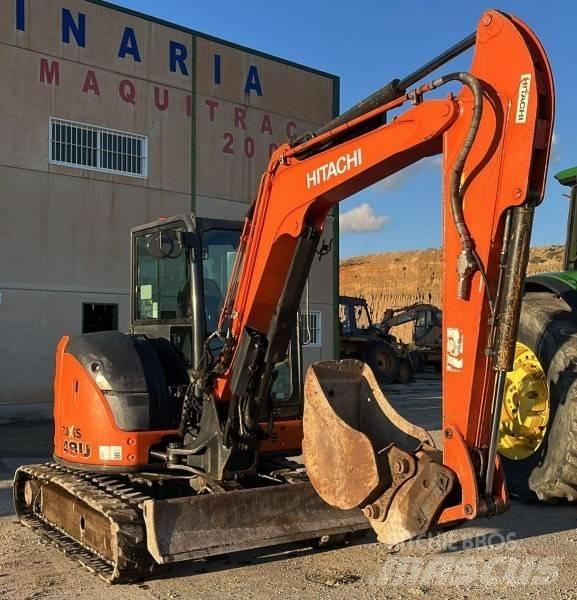 Hitachi ZX48U-5ACLR Mini Escavadoras <7t