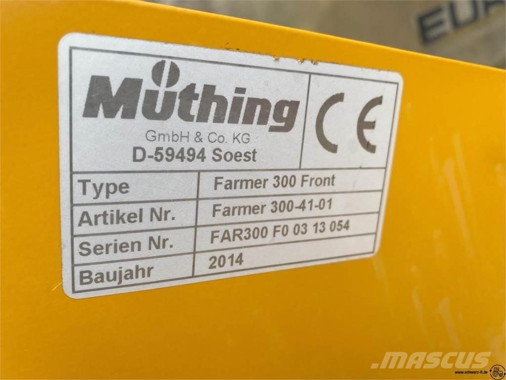 Müthing Farmer 300 Gadanheiras e cortadores de folhas para pastos