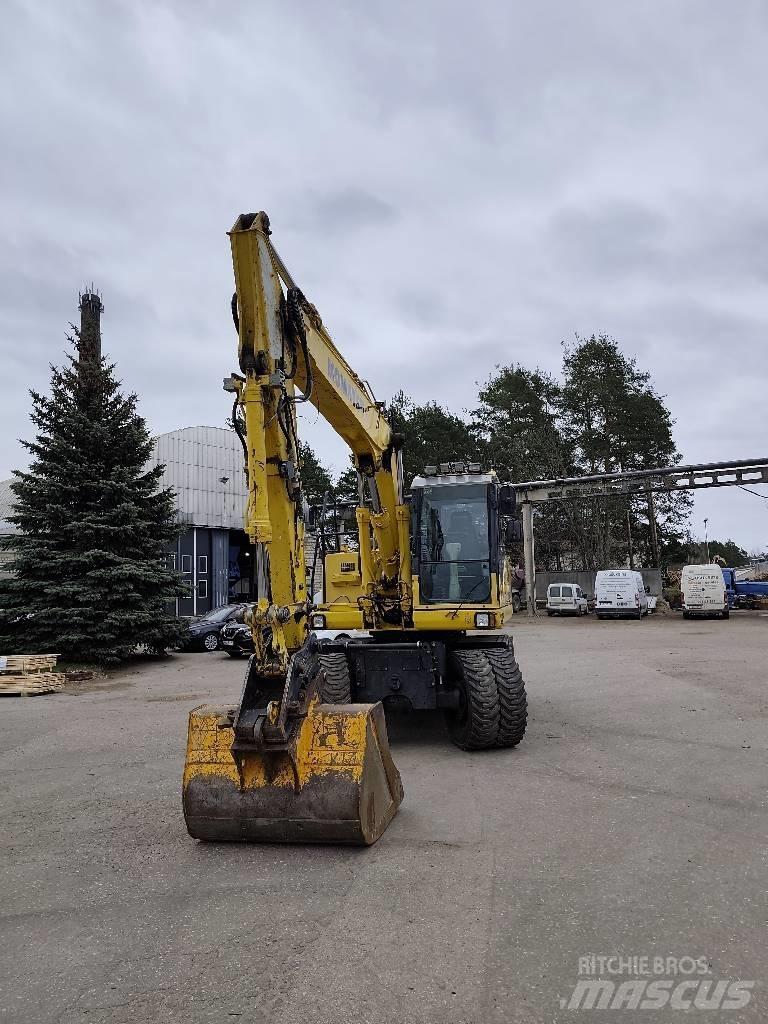Komatsu PW 160-7E0 Escavadoras de rodas