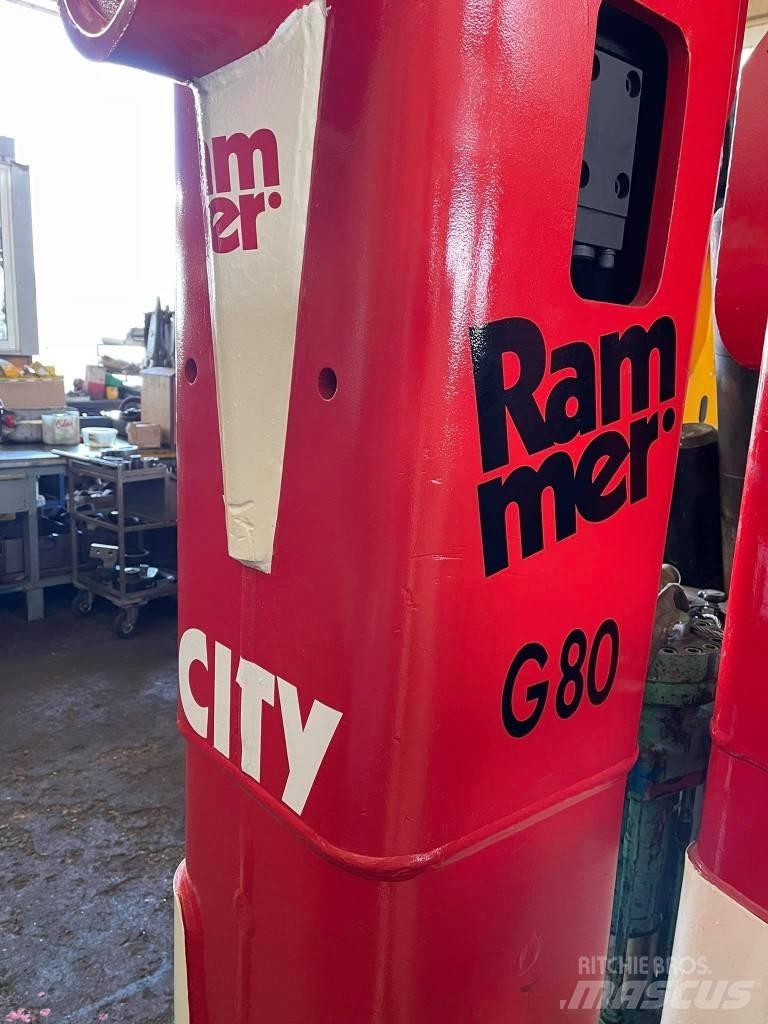 Rammer G 80 Martelos Hidráulicos