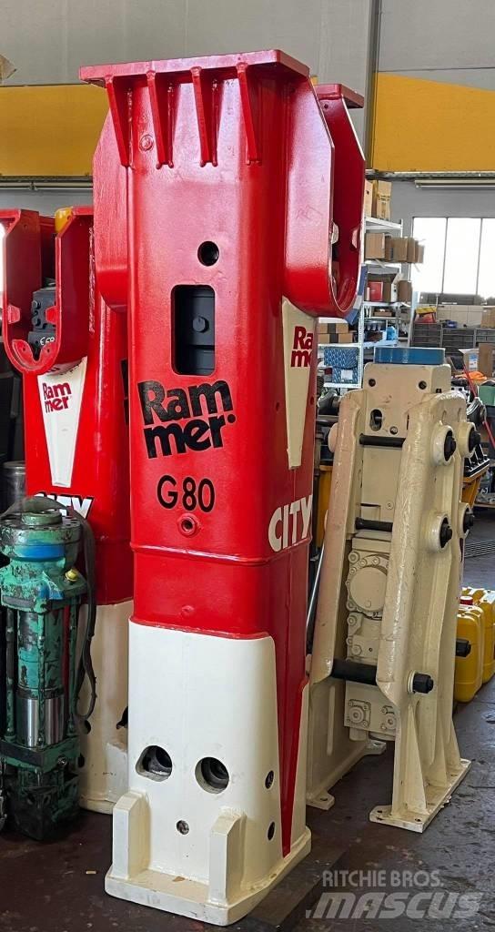 Rammer G 80 Martelos Hidráulicos
