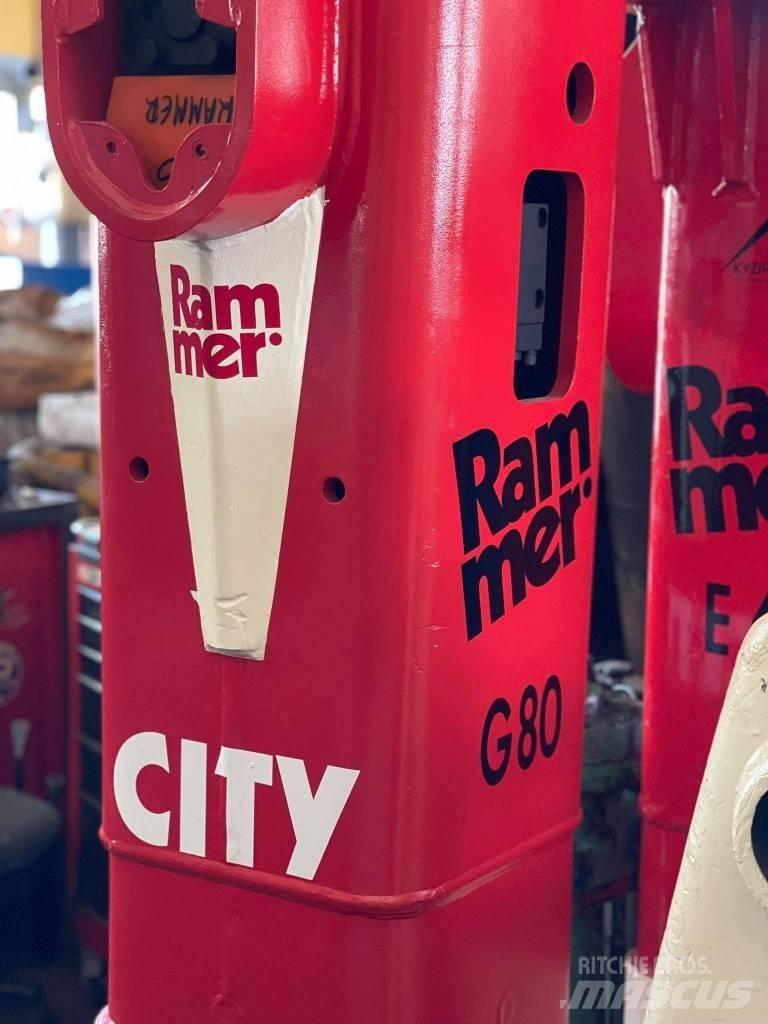 Rammer G 80 Martelos Hidráulicos