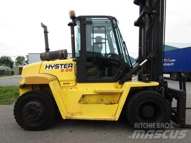 Hyster H8.00XM Empilhadores a gás