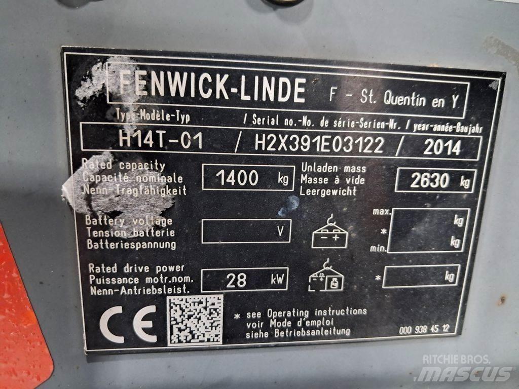 Linde H14T-01 Empilhadores a gás