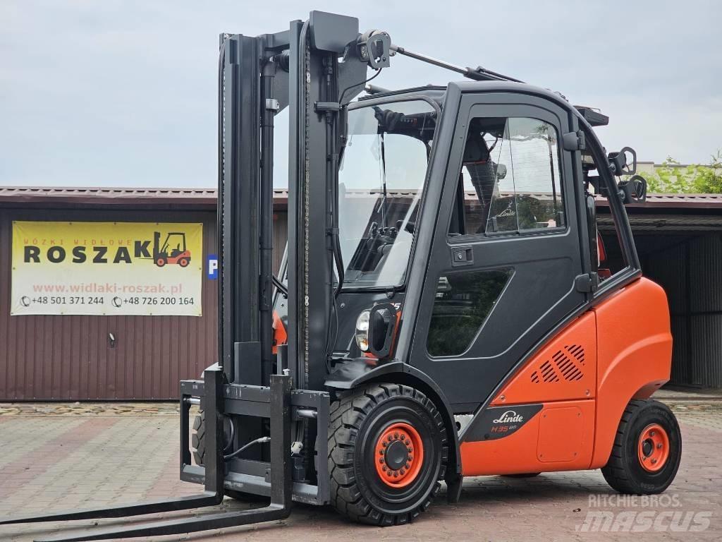Linde H35T-02 Empilhadores a gás