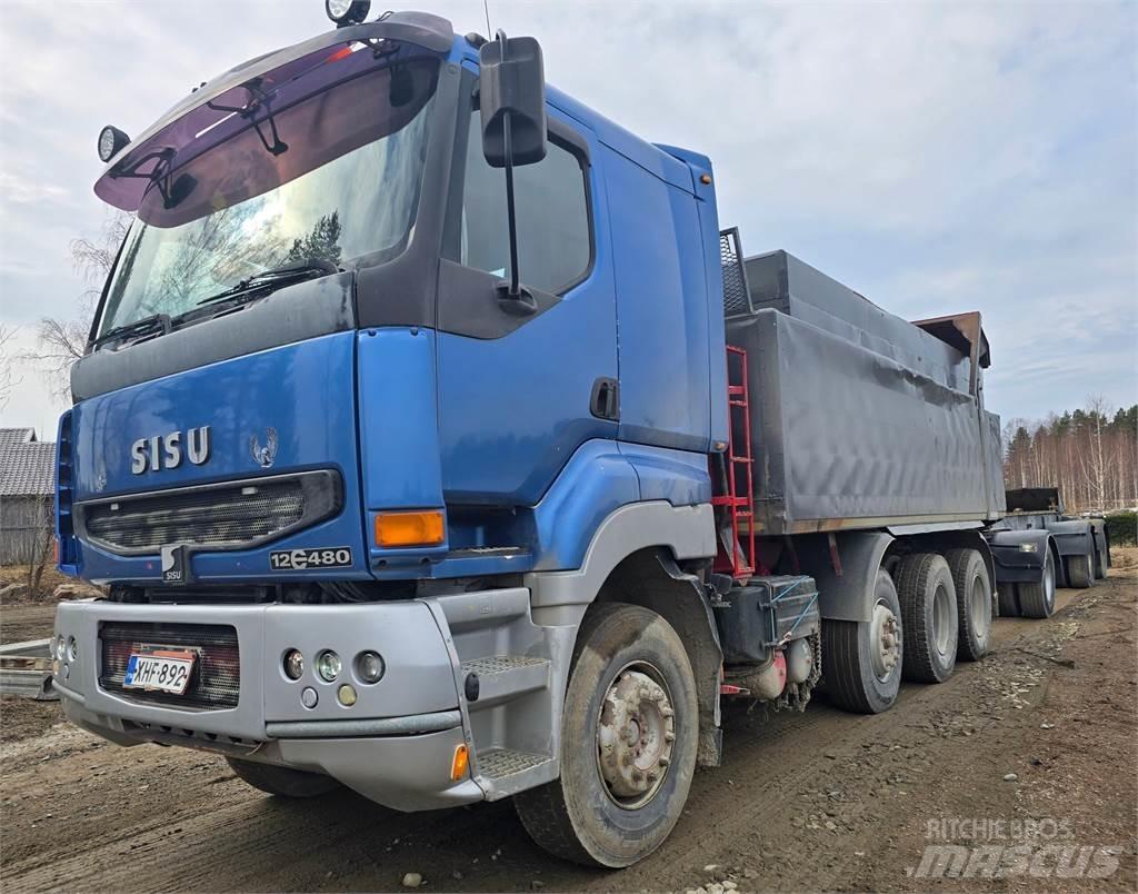 Sisu E12M 8X4 Camiões basculantes