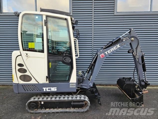 Terex tc16 Mini Escavadoras <7t