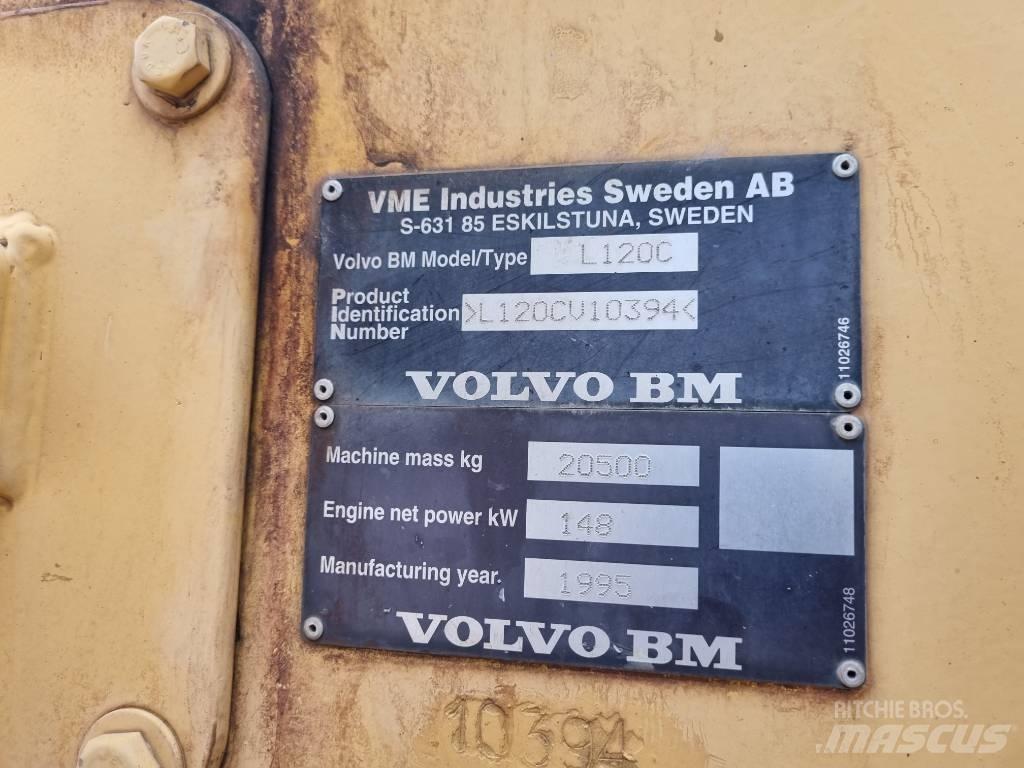 Volvo BM L120C Pás carregadoras de rodas