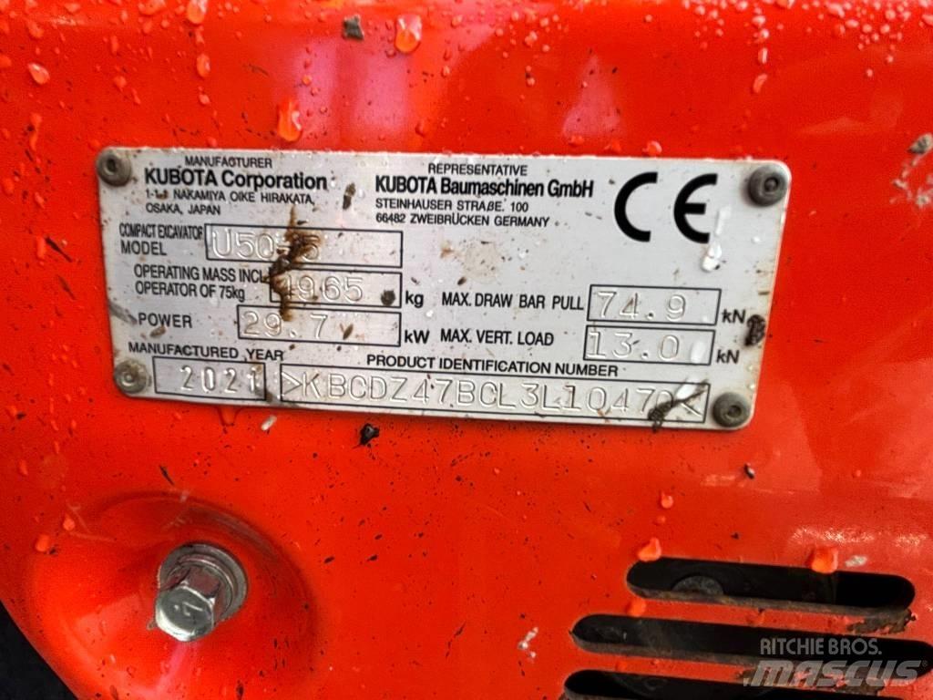 Kubota U 50 Mini Escavadoras <7t