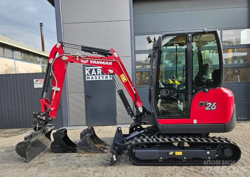 Yanmar SV 26 Mini Escavadoras <7t