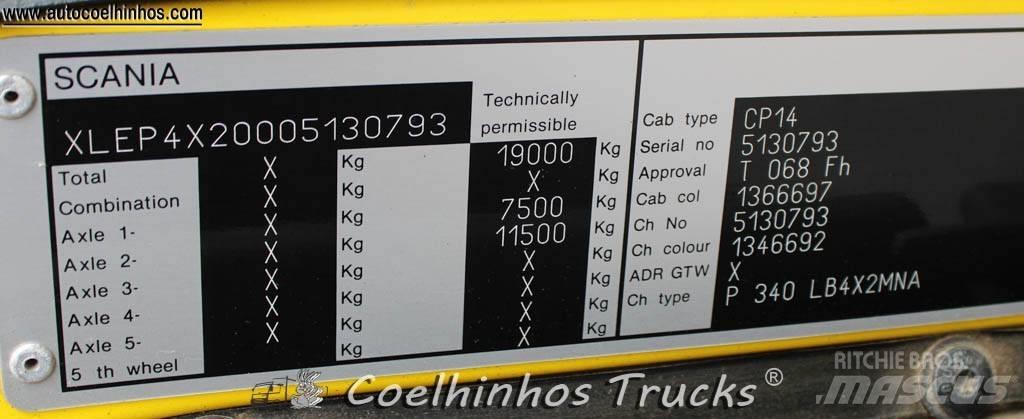 Scania P 340 Camiões de chassis e cabine