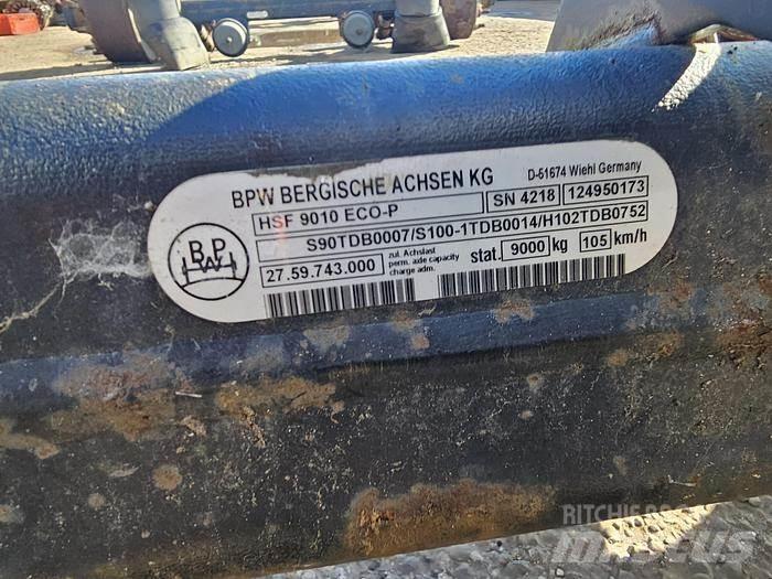 BPW HSF 9010 ECO-P Eixos