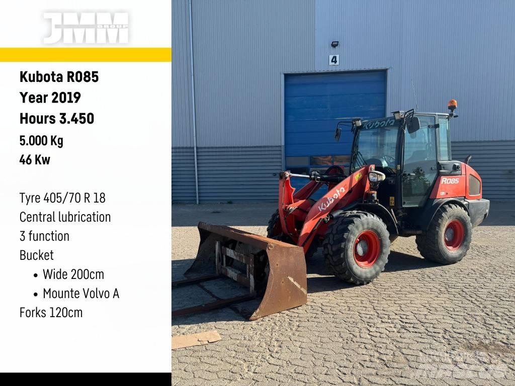 Kubota R085 Pás carregadoras de rodas