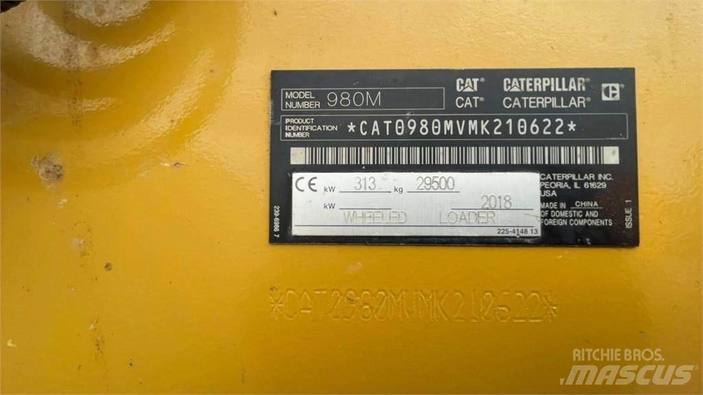 CAT 980 M Pás carregadoras de rodas