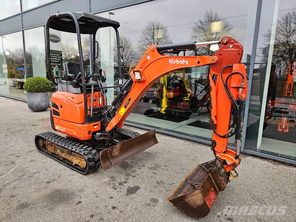 Kubota U 17-3 Mini Escavadoras <7t