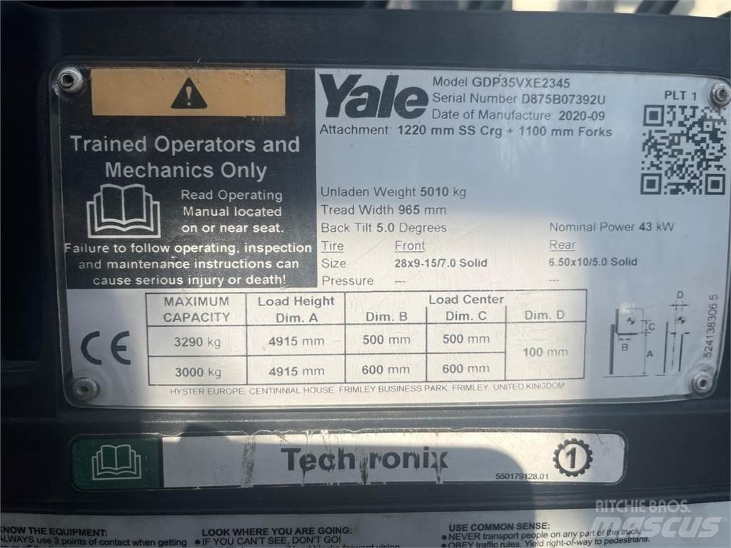 Yale GDP35VX Empilhadores Diesel