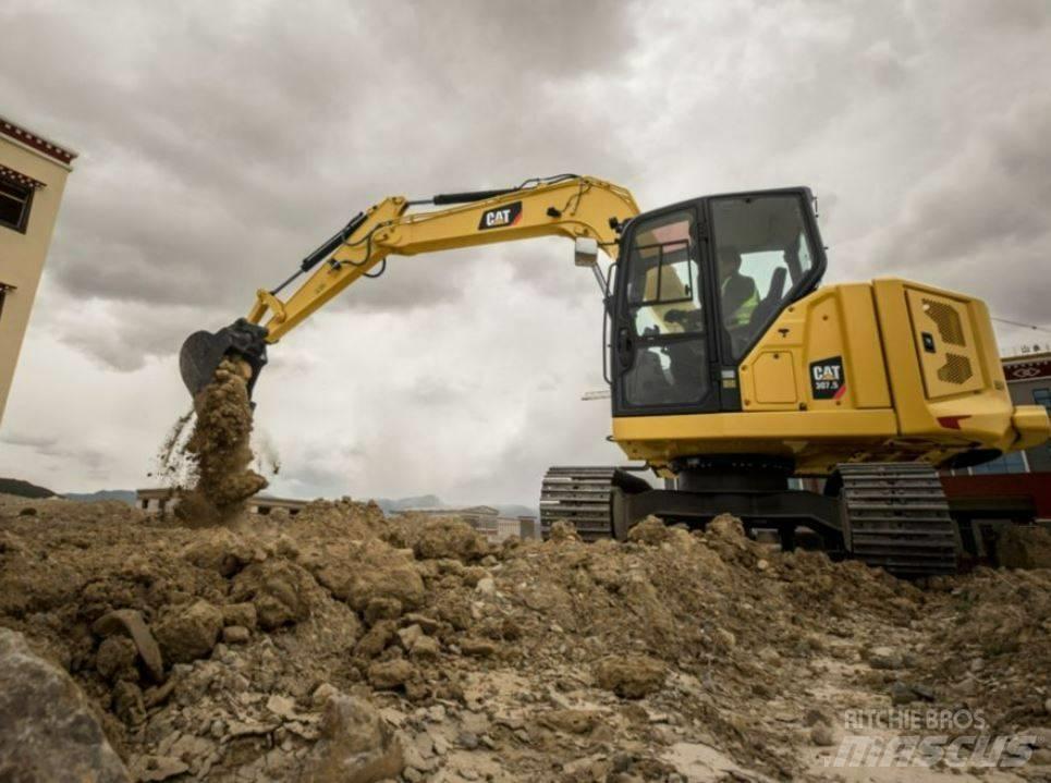 CAT 307,5 UTHYRES Escavadoras Midi 7t - 12t