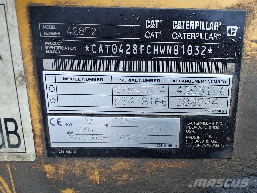 CAT 428 F2 Retroescavadoras