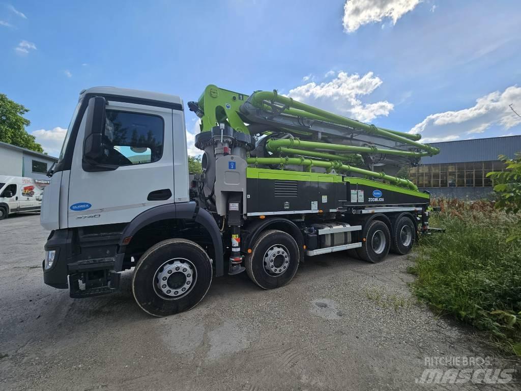 Zoomlion ZL40 Camiões bomba Betão