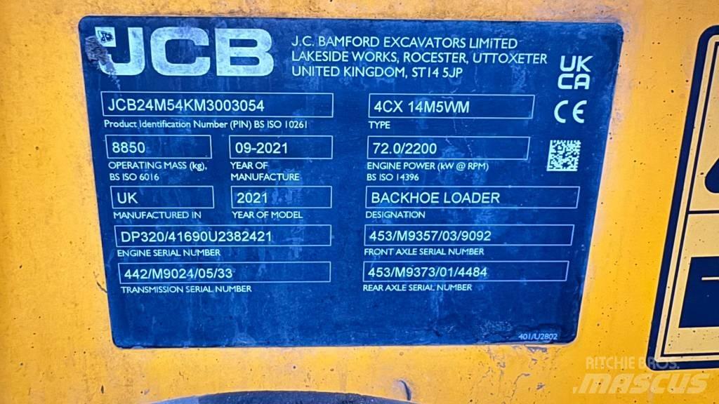 JCB 4 CX Retroescavadoras