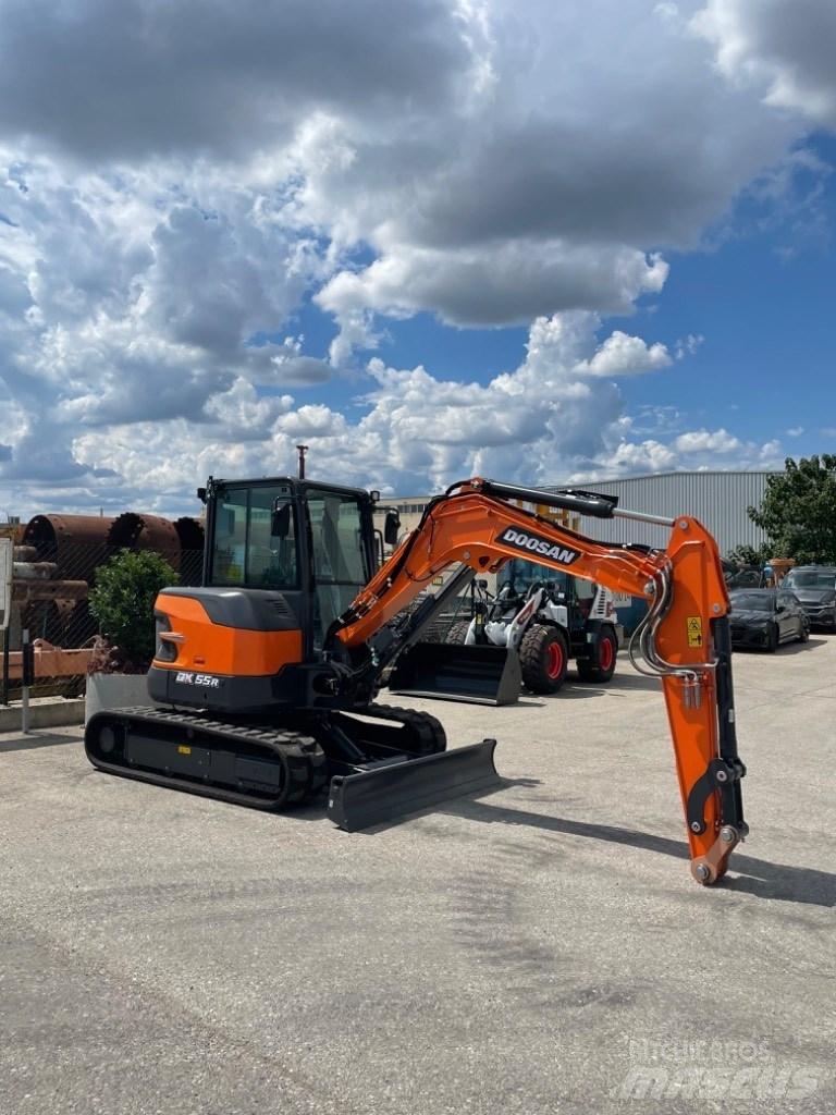 Doosan DX55r Mini Escavadoras <7t