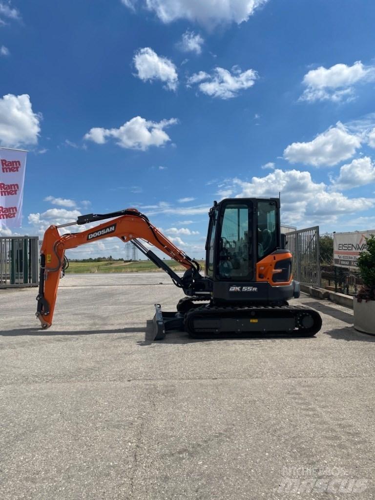 Doosan DX55r Mini Escavadoras <7t