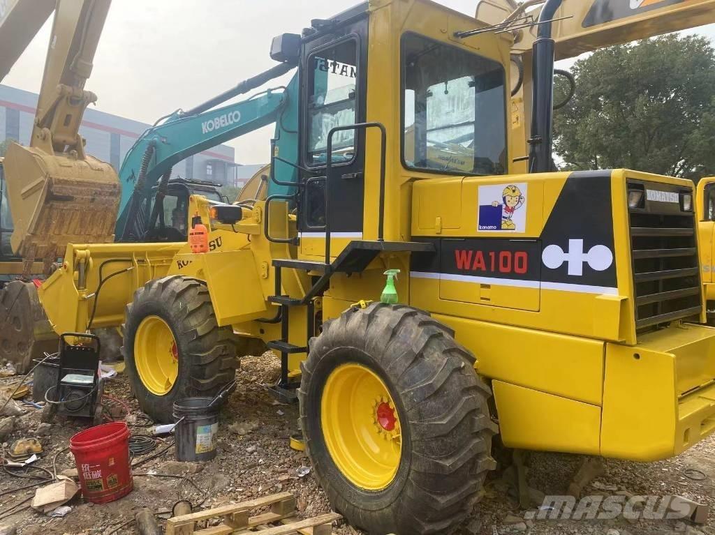 Komatsu wa 100-1 Pás carregadoras de rodas