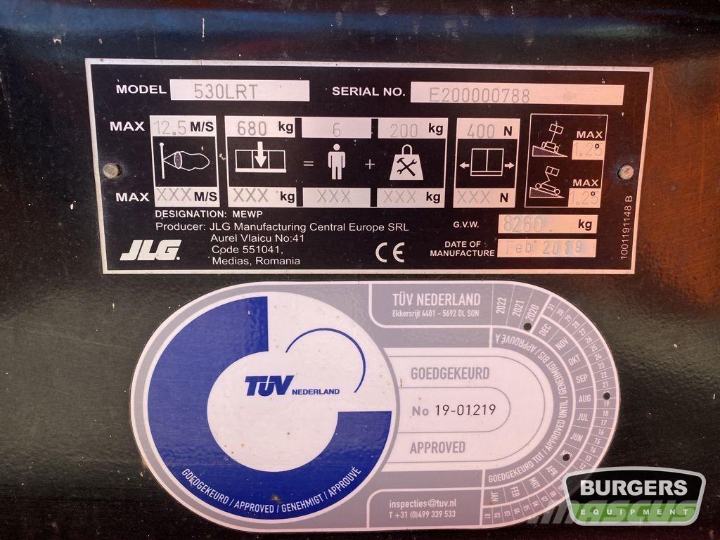 JLG 530LRT Elevadores de tesoura