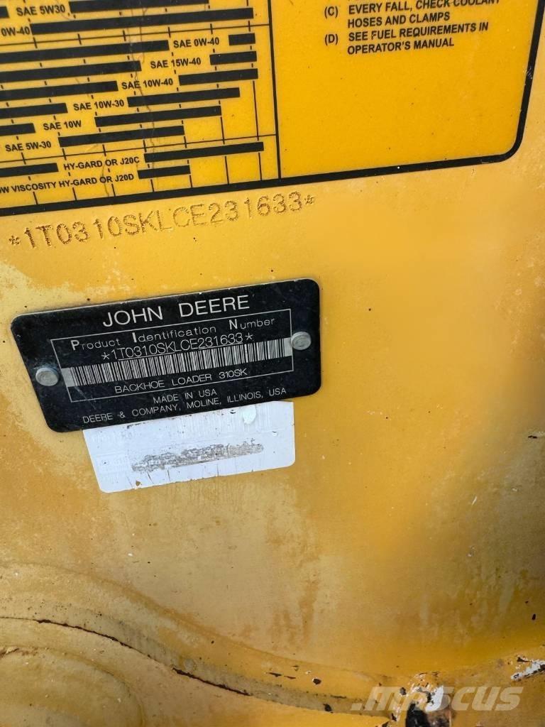John Deere 310 SK Retroescavadoras