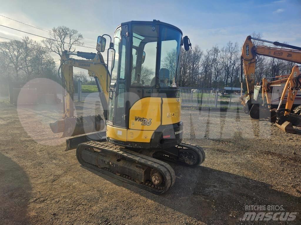 Yanmar Vio 26 Mini Escavadoras <7t