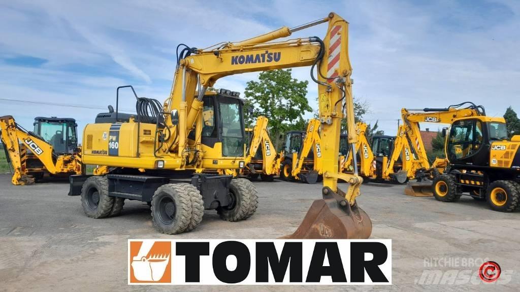 Komatsu PW 160-7 Escavadoras de rodas