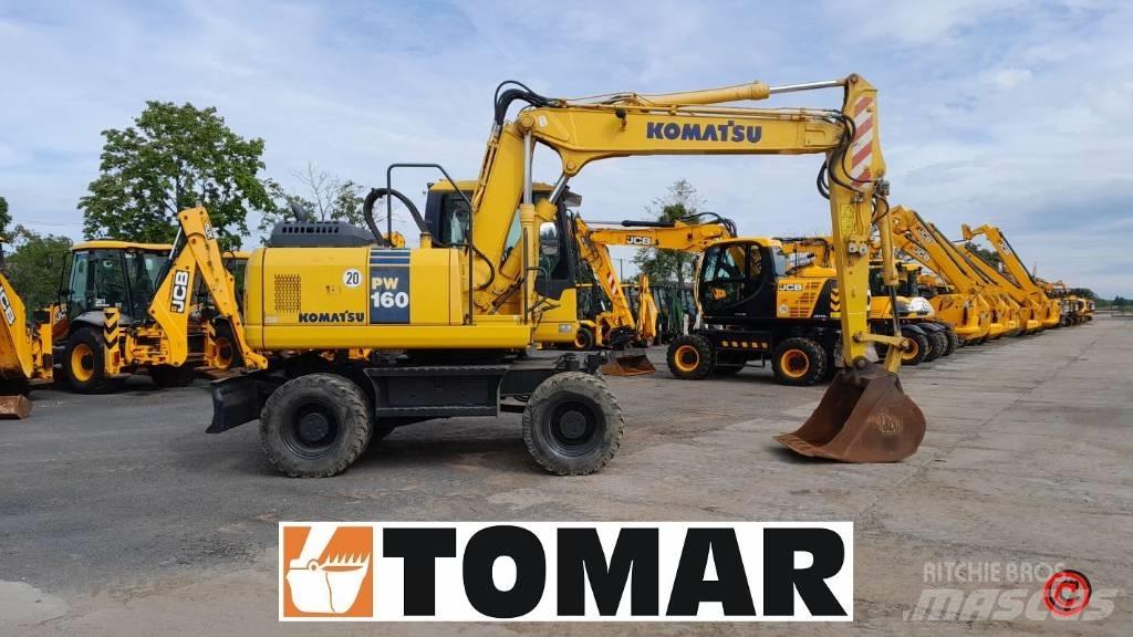 Komatsu PW 160-7 Escavadoras de rodas