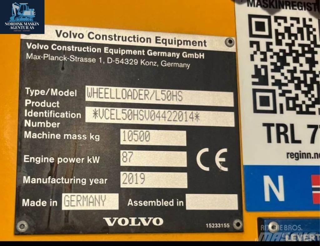 Volvo L 50 HS Pás carregadoras de rodas