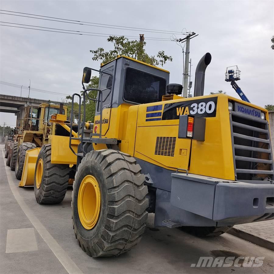 Komatsu WA 380-5 Pás carregadoras de rodas