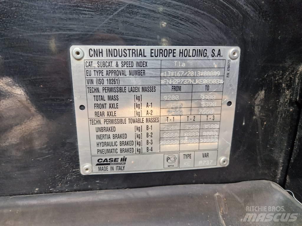 Case IH Farmlift 737 Manipuladores telescópicos
