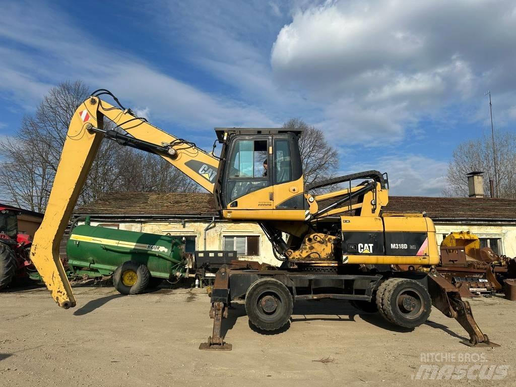 CAT M 318 D MH Manipuladores de resíduos / indústria