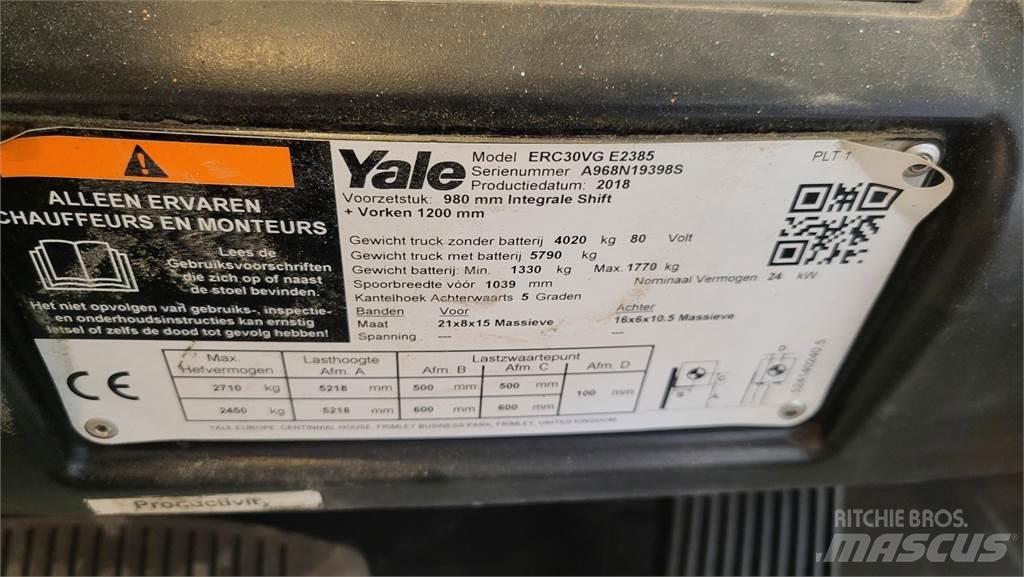 Yale ERC30VG 2018 Empilhadores eléctricos