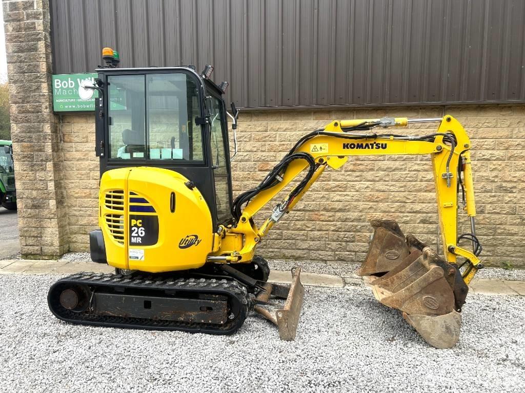 Komatsu PC26MR-3 Mini Escavadoras <7t