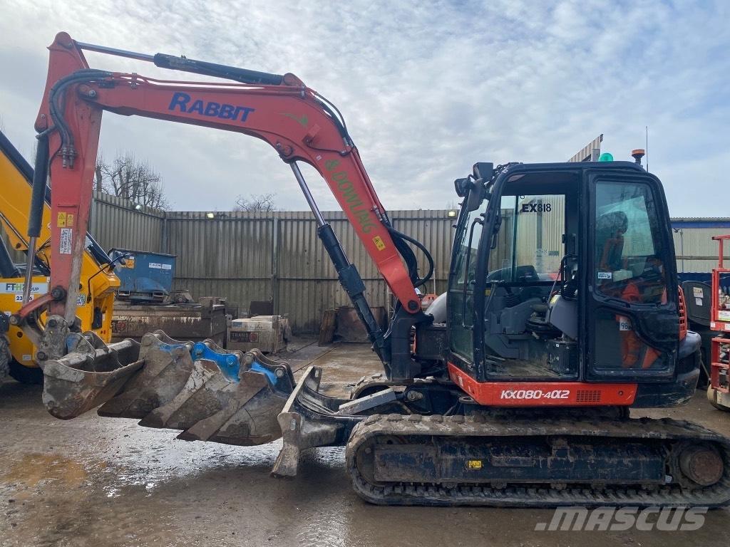 Kubota KX 080-4 Escavadoras Midi 7t - 12t