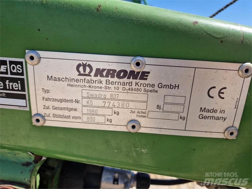 Krone Swadro 807 Gadanheiras-fileiras