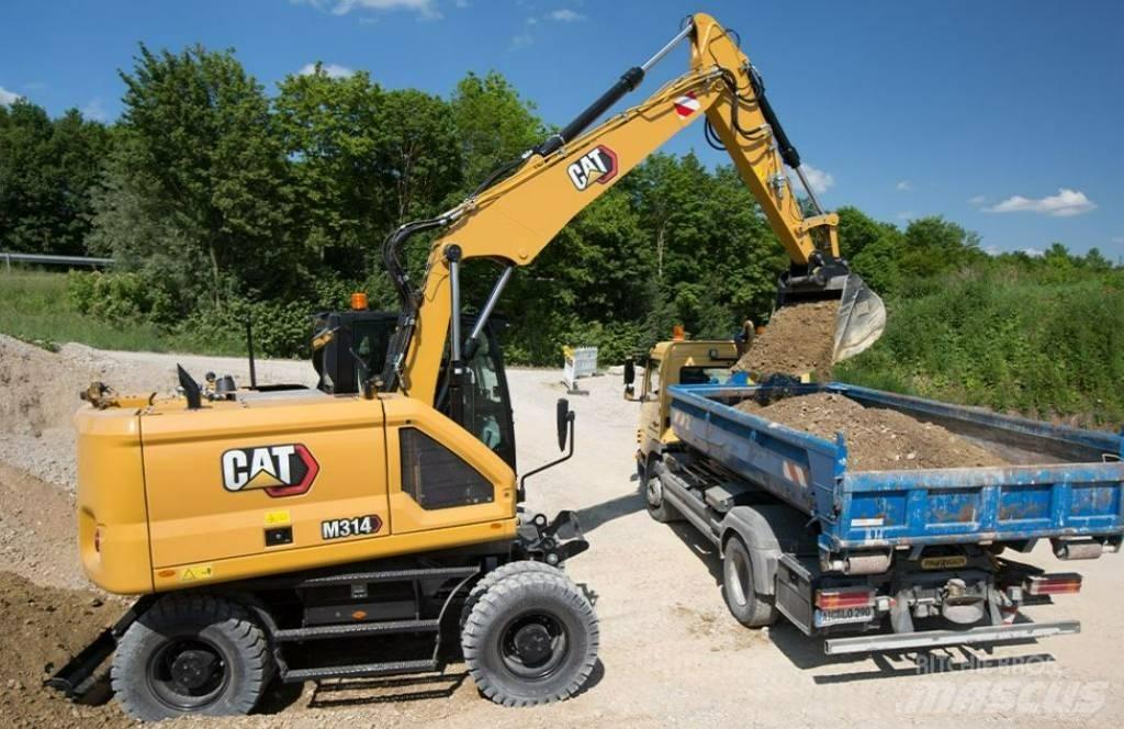 CAT M 314 UTHYRES Escavadoras de rodas
