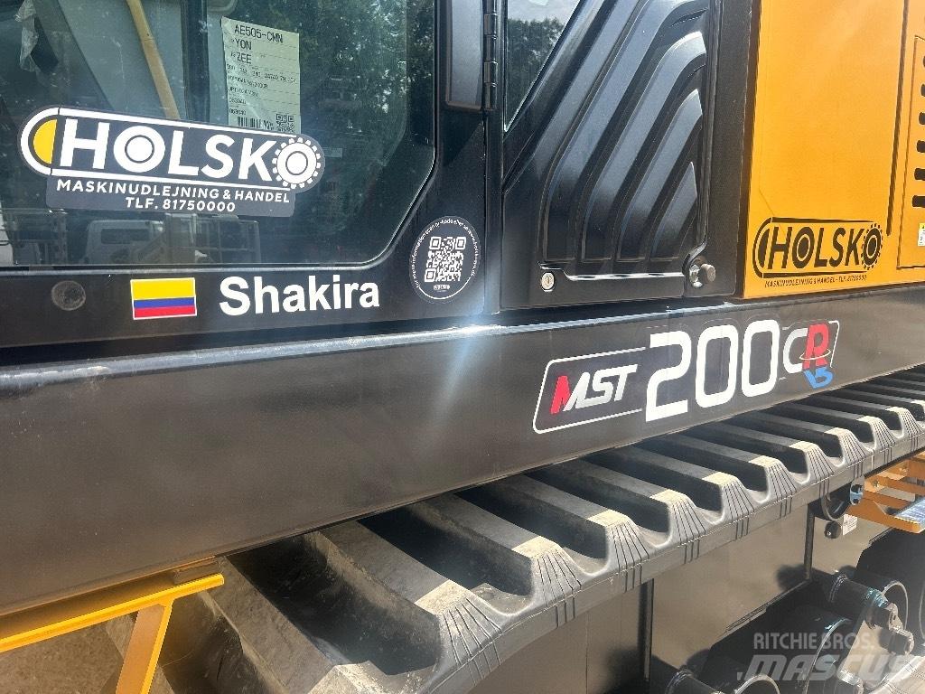 Morooka MST 200 CR Dumpers de lagartas