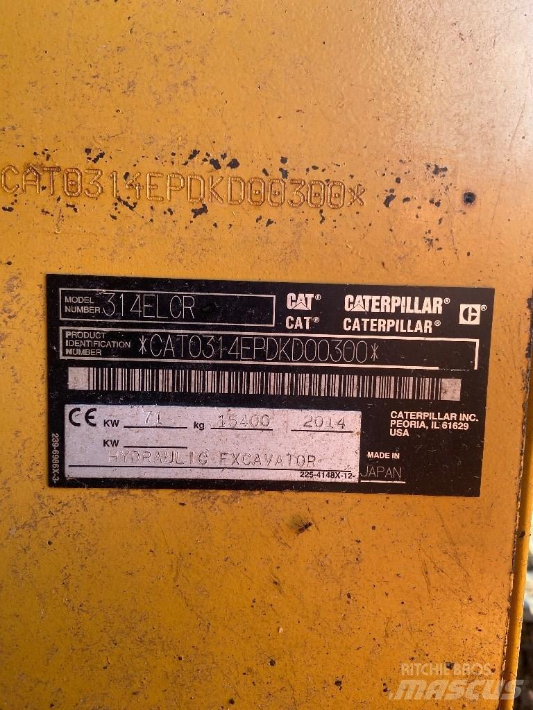 CAT 314 E LCR Escavadoras de rastos