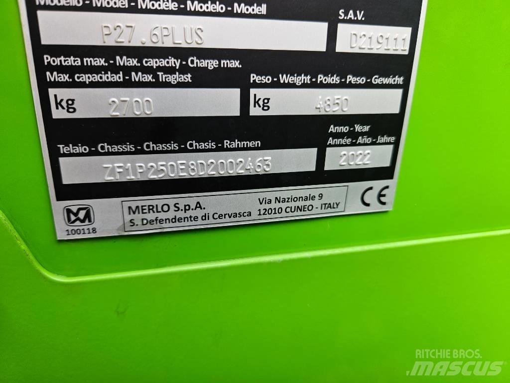 Merlo P27.6 Plus Manipuladores telescópicos