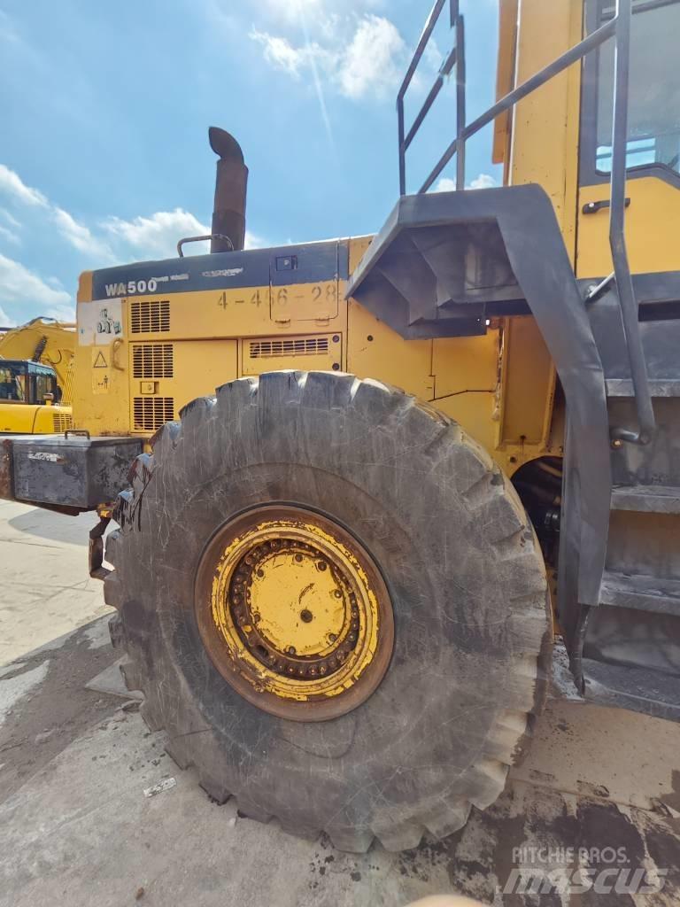 Komatsu WA 500 Pás carregadoras de rodas