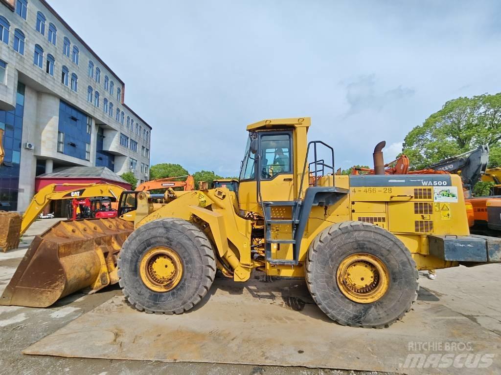 Komatsu WA 500 Pás carregadoras de rodas
